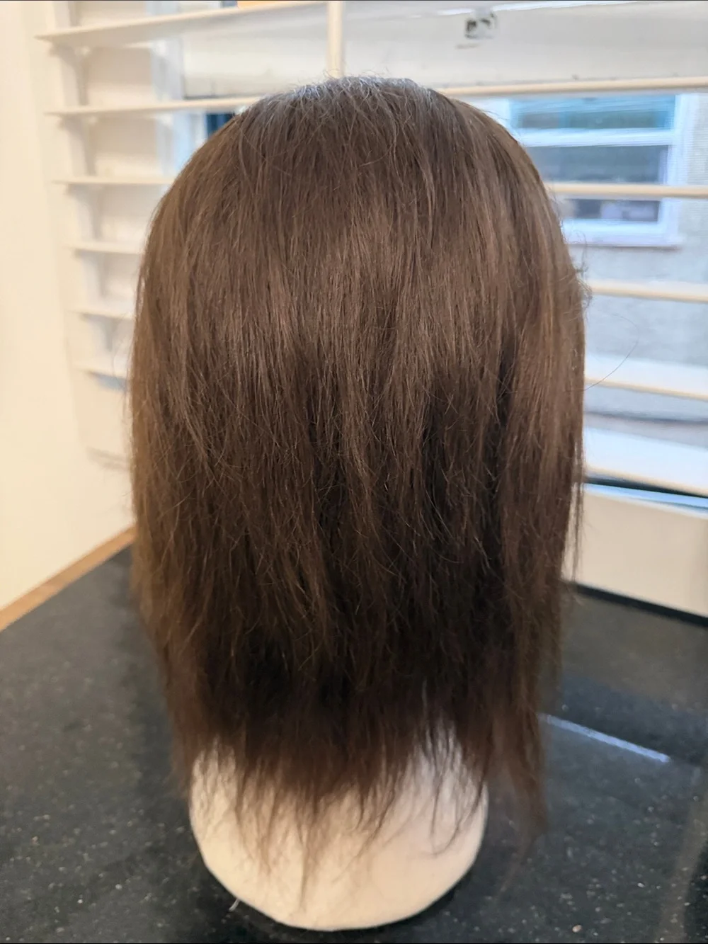 #326 Dead Stock Vintage Human Hair Made in British Crown Colony Hong